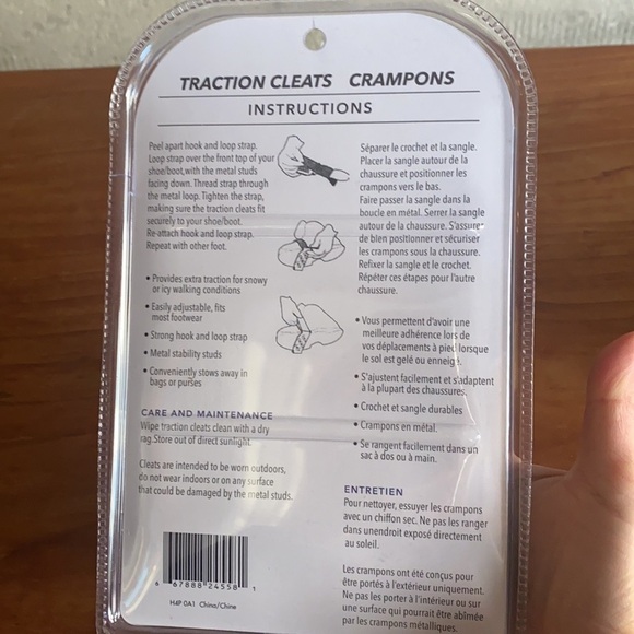 ✨3/40$ NWT Crampons/Ice Cleats Metal Stud - Picture 4 of 5